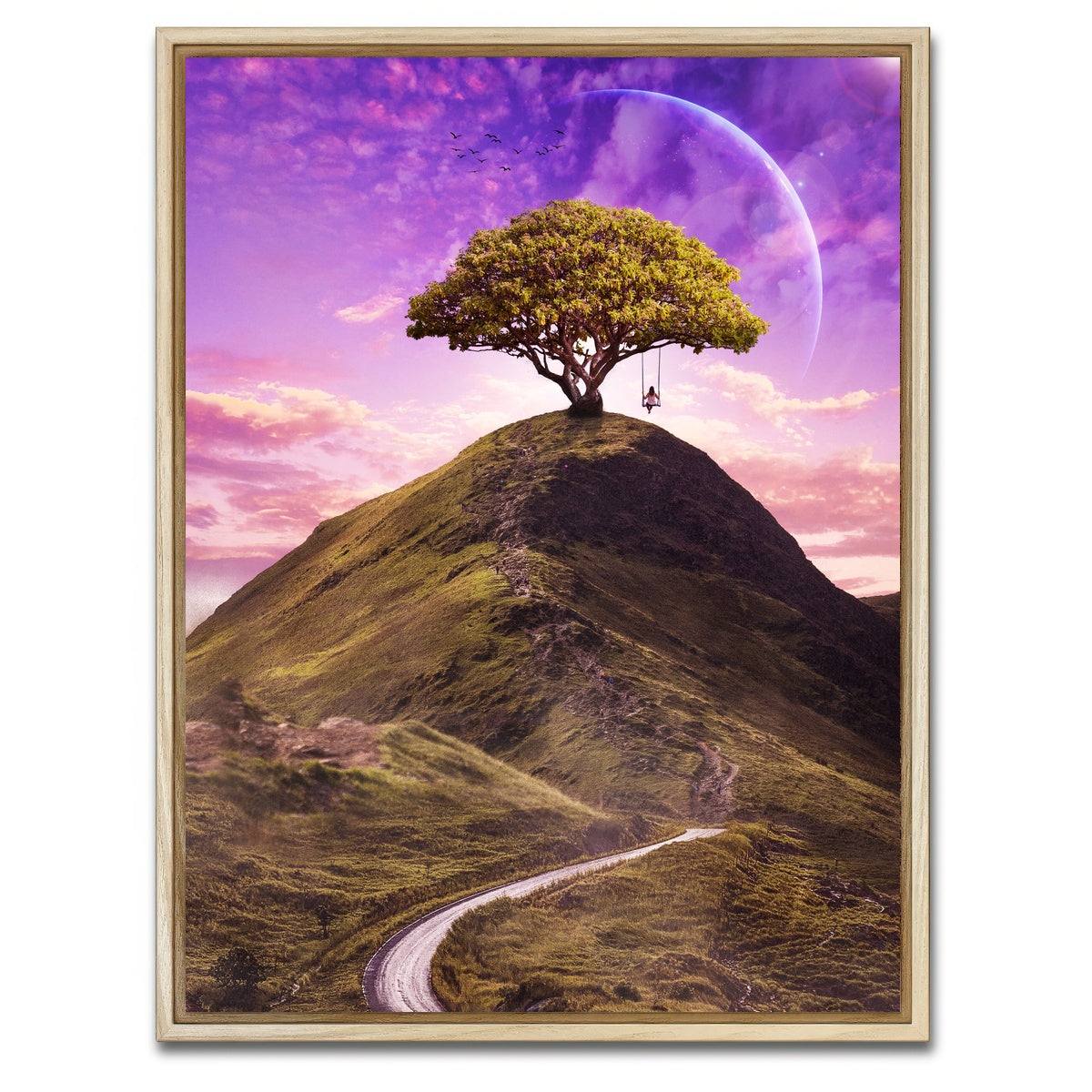 AUTO-MOCKUP WHITE | Swing | 1 Piece | Natural Framed Canvas | group=3x4