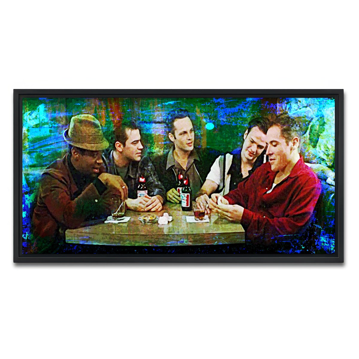 AUTO-MOCKUP WHITE | Swingers | 1 Piece | Black Framed Canvas | group=2x1