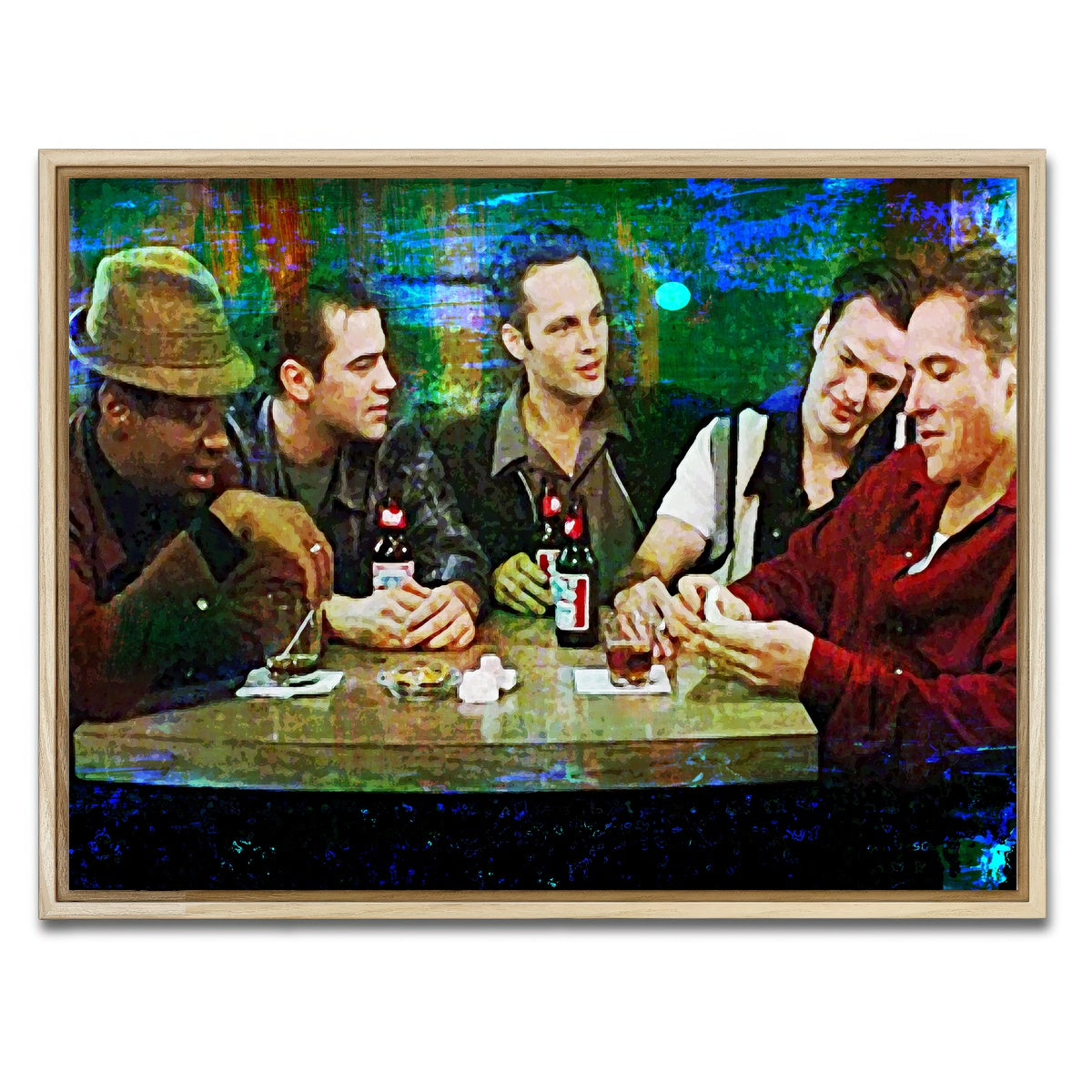 AUTO-MOCKUP WHITE | Swingers | 1 Piece | Natural Framed Canvas | group=4x3