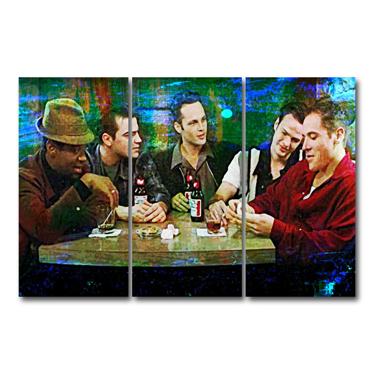 AUTO-MOCKUP WHITE | Swingers | 3 Piece | Gallery Wrap Canvas | group=12x24