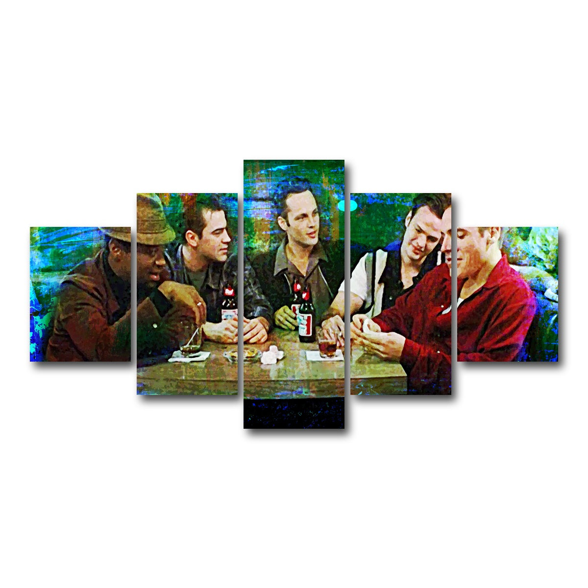 AUTO-MOCKUP WHITE | Swingers | 5 Piece | Gallery Wrap Canvas | group=5_short