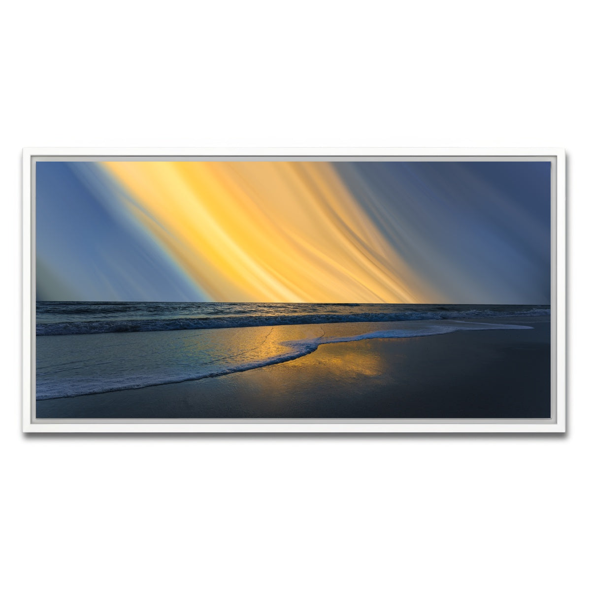 AUTO-MOCKUP WHITE | Swoosh | 1 Piece | White Framed Canvas | group=2x1