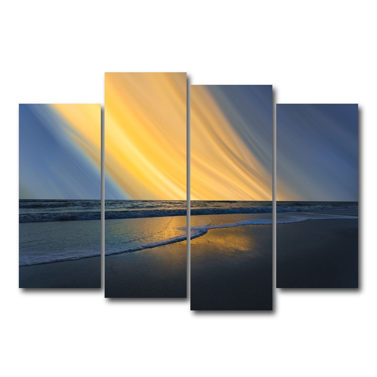 AUTO-MOCKUP WHITE | Swoosh | 4 Piece | Gallery Wrap Canvas | group=4_normal