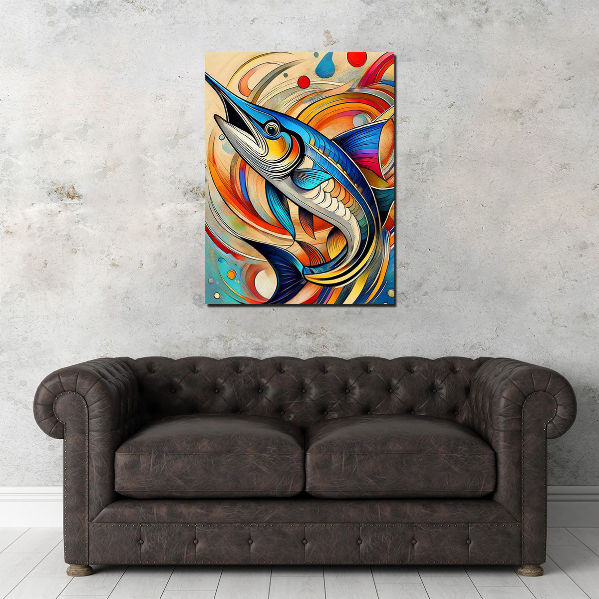 Swordfish Art Wall Art