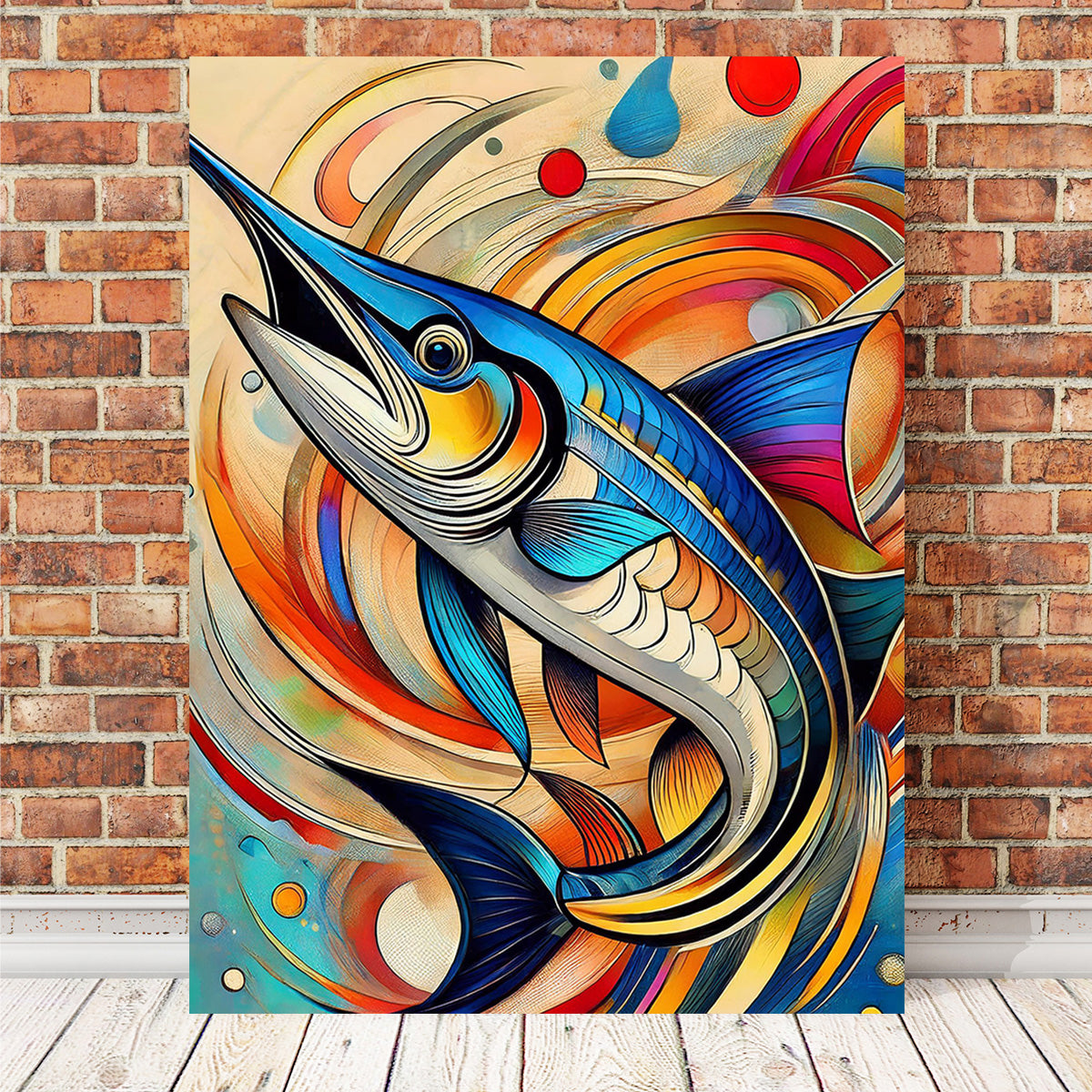 Swordfish Art Wall Art