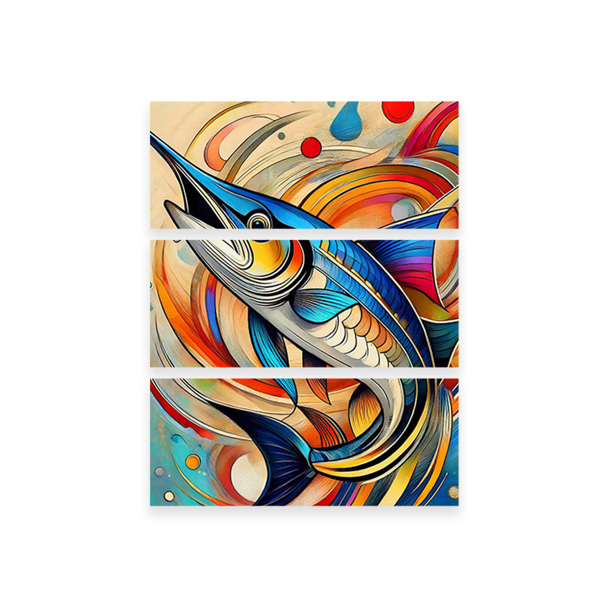 Swordfish Art Wall Art