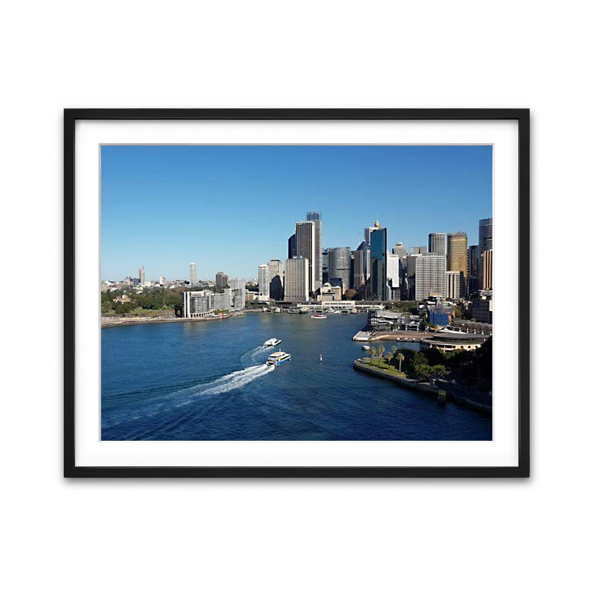 Framed Print 4x3 Black