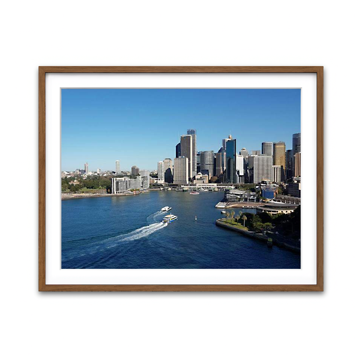 Framed Print 4x3 Walnut