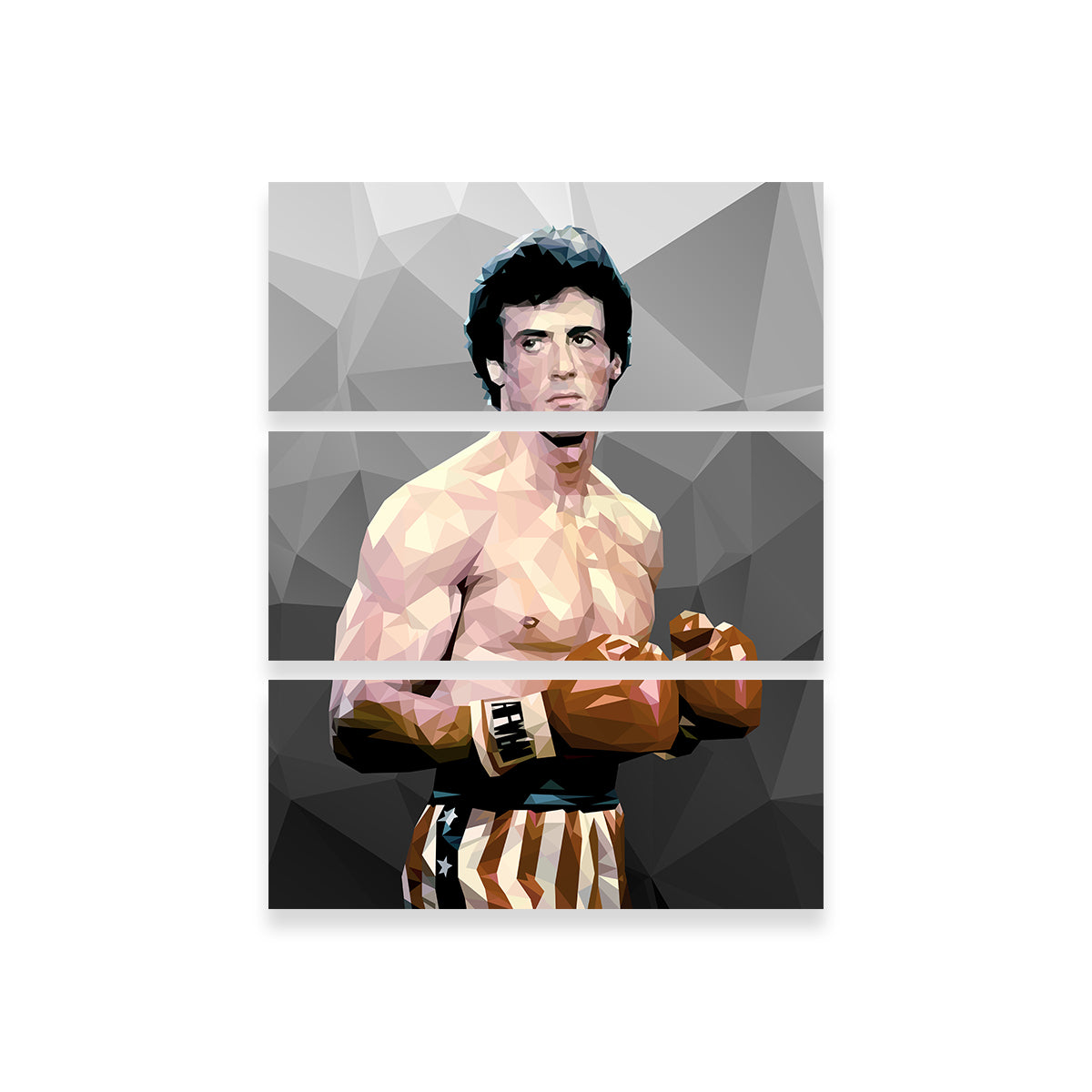 Rocky in Grey Wall Art