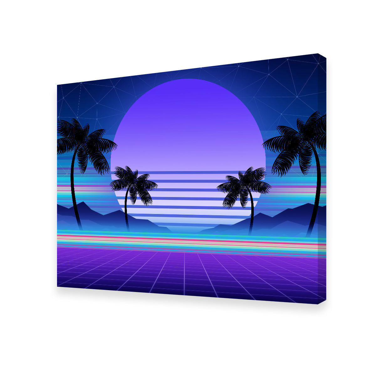 Synthwave and Retrowave Wall Art