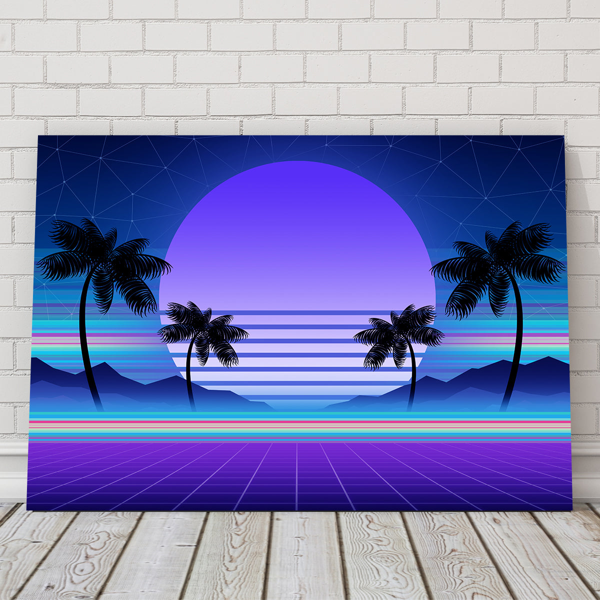 Synthwave and Retrowave Wall Art
