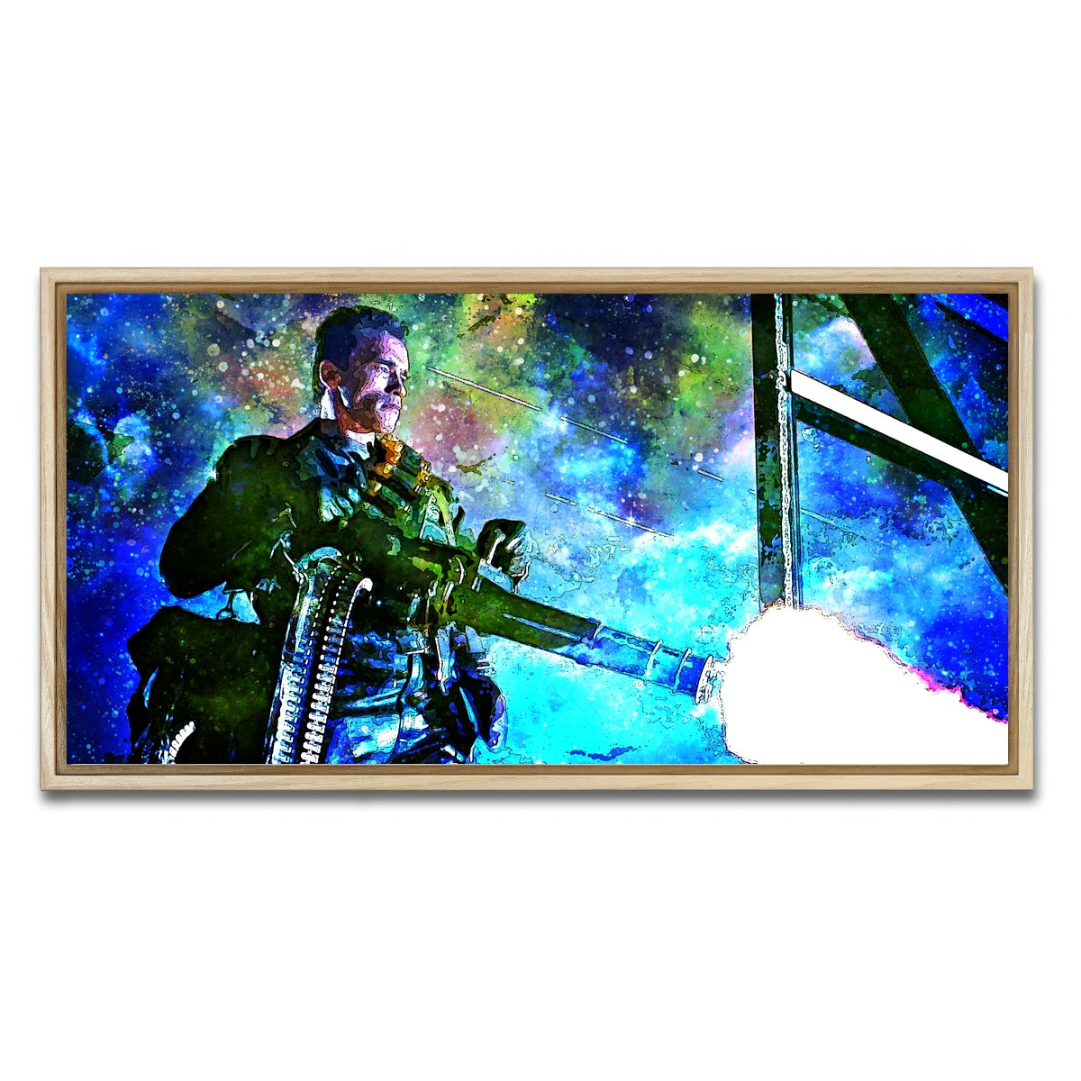 AUTO-MOCKUP WHITE | T2 | 1 Piece | Natural Framed Canvas | group=2x1