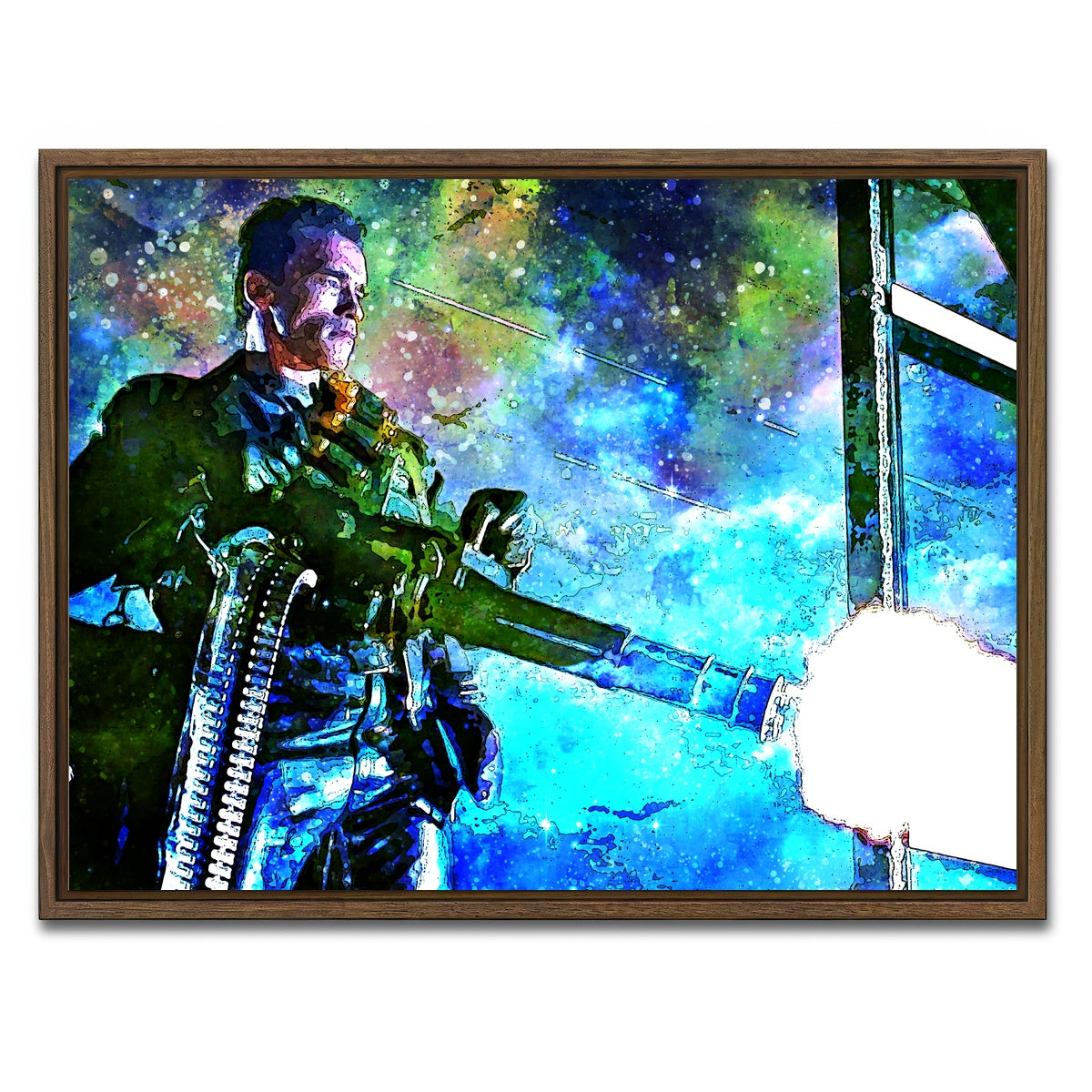 AUTO-MOCKUP WHITE | T2 | 1 Piece | Walnut Framed Canvas | group=4x3