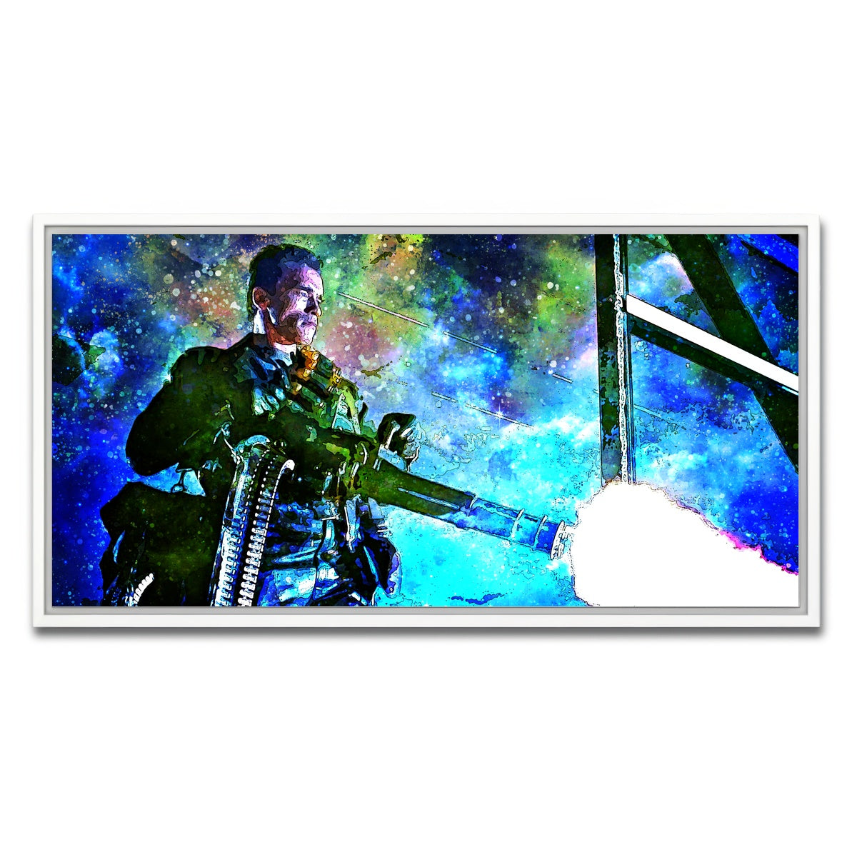 AUTO-MOCKUP WHITE | T2 | 1 Piece | White Framed Canvas | group=2x1