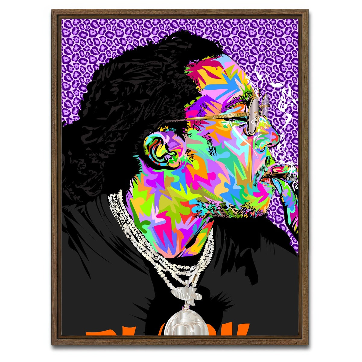 AUTO-MOCKUP WHITE | TAKE OFF | 1 Piece | Walnut Framed Canvas | group=3x4