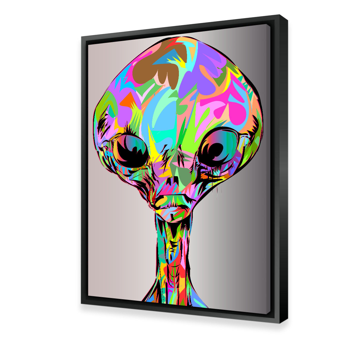 Tall White Wall Art