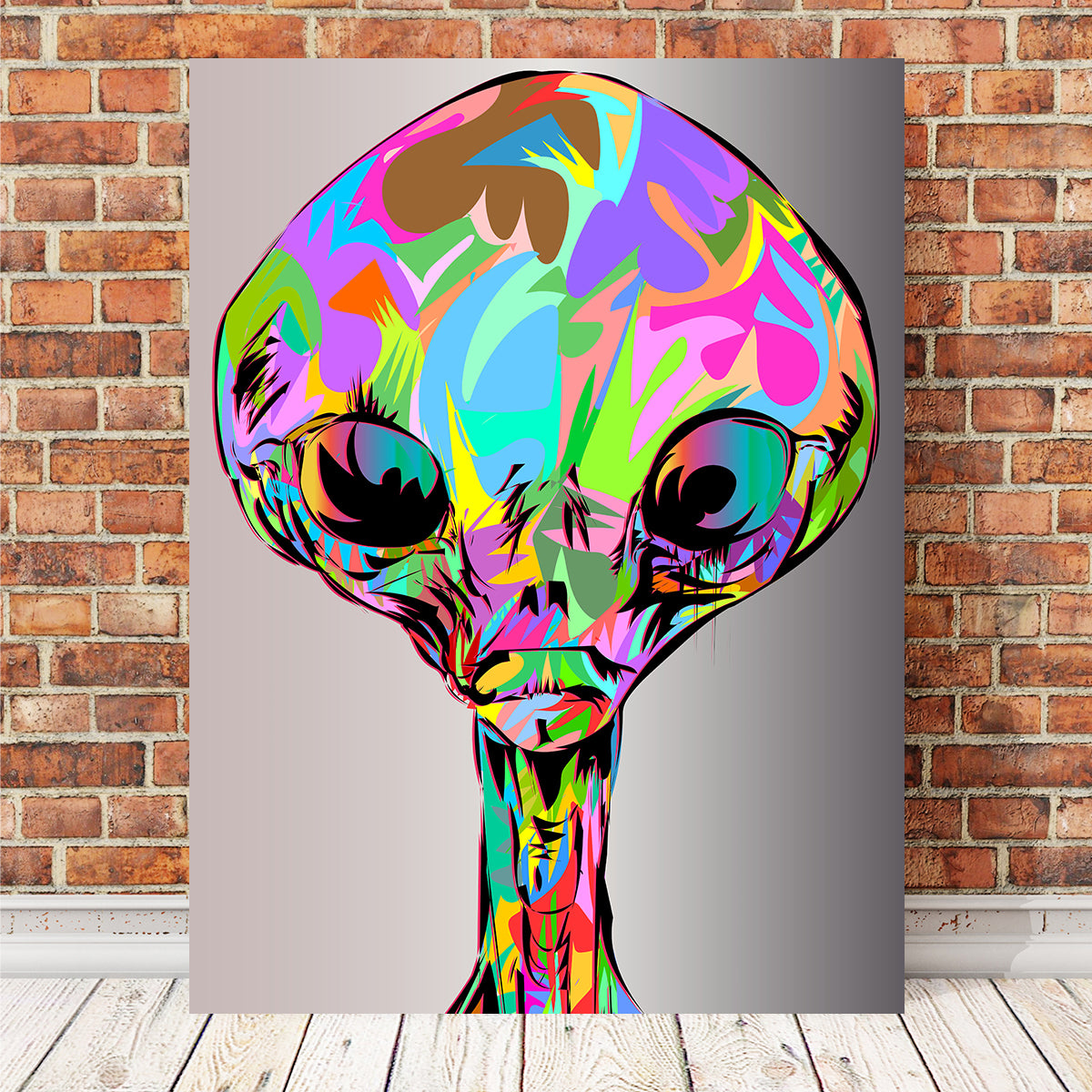 Tall White Wall Art