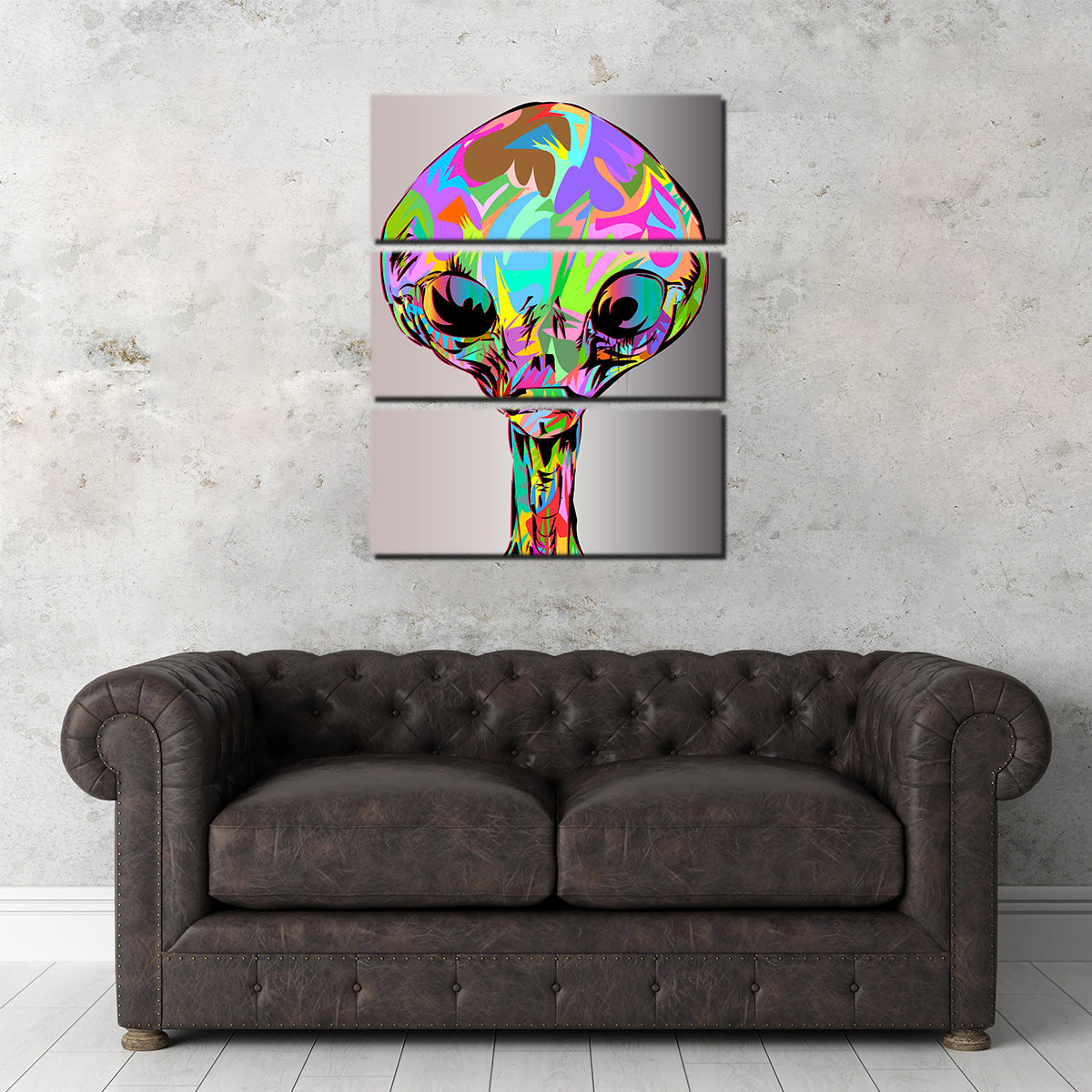 Tall White Wall Art