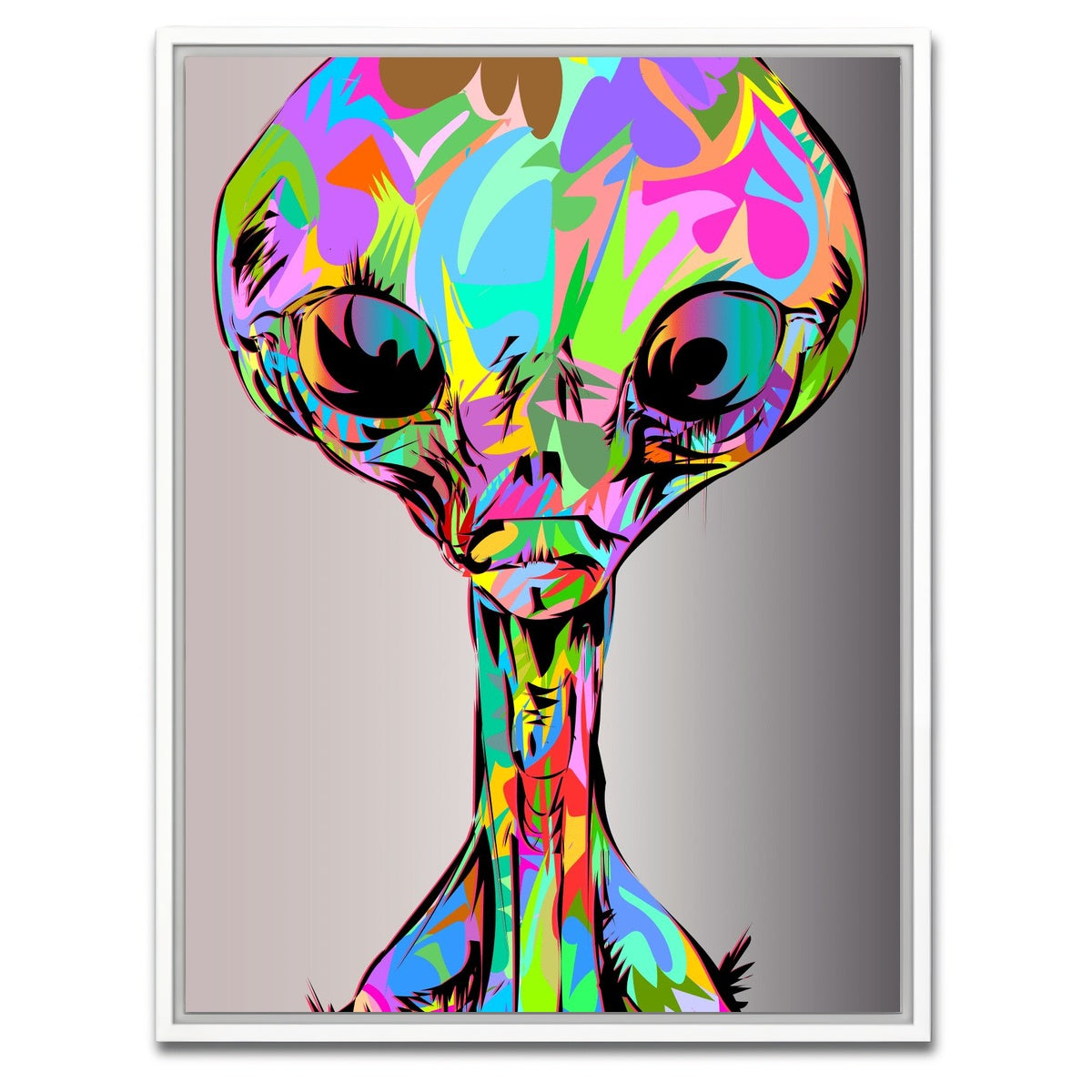 AUTO-MOCKUP WHITE | TALL WHITE | 1 Piece | White Framed Canvas | group=3x4