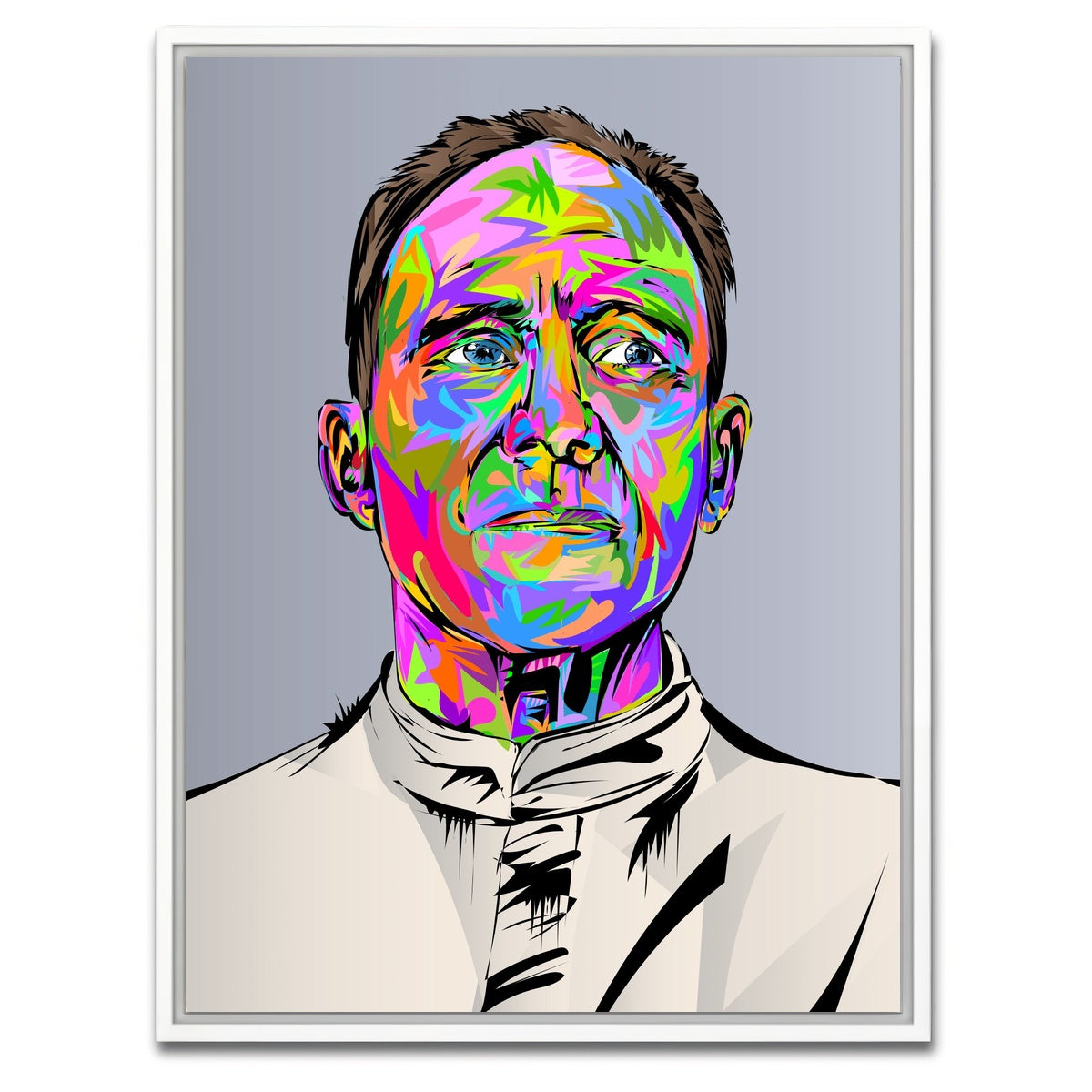 AUTO-MOCKUP WHITE | THE MENU | 1 Piece | White Framed Canvas | group=3x4