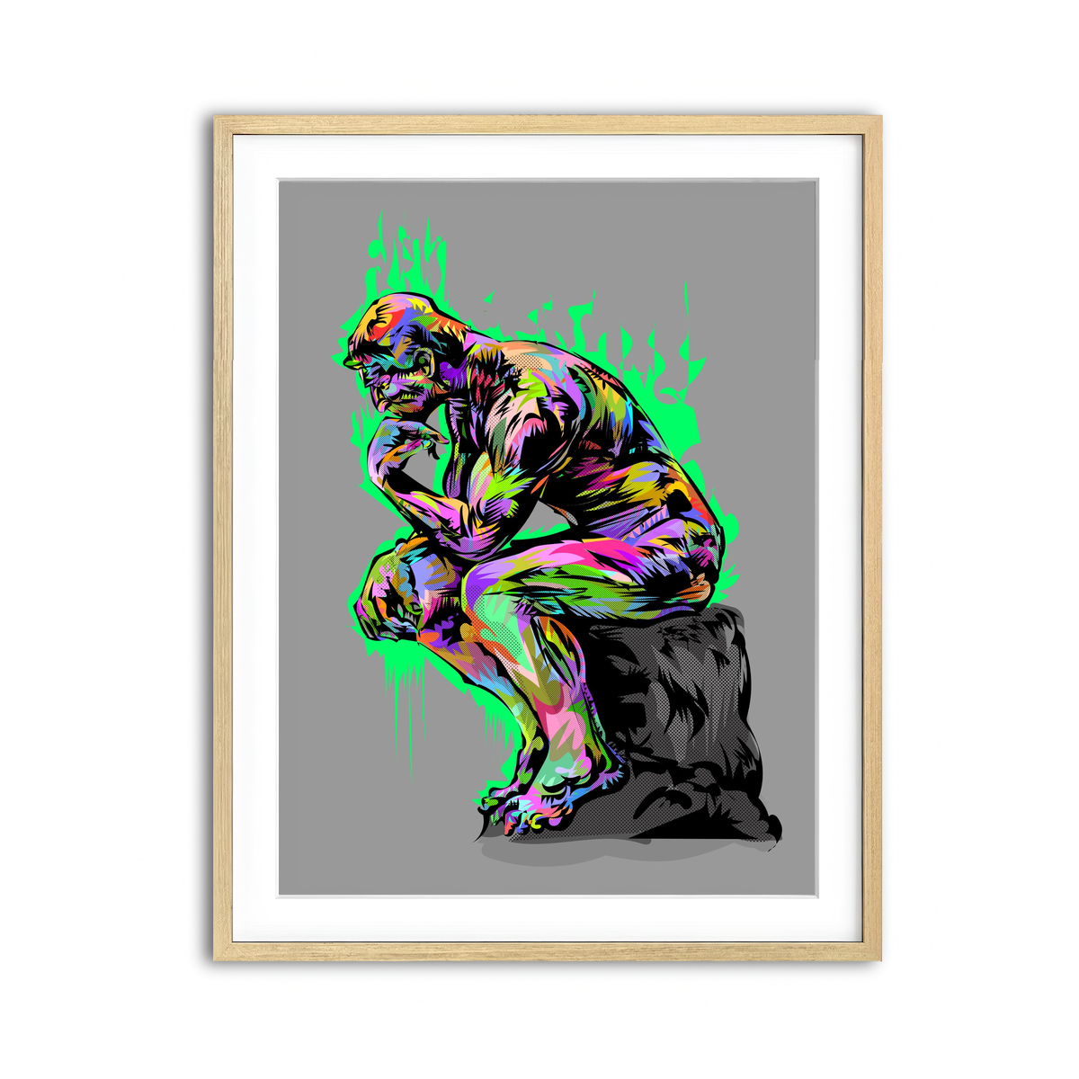 Framed Print 3x4 Natural