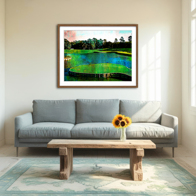 AUTO-MOCKUP ROOM | TPC Sawgrass Wall Art