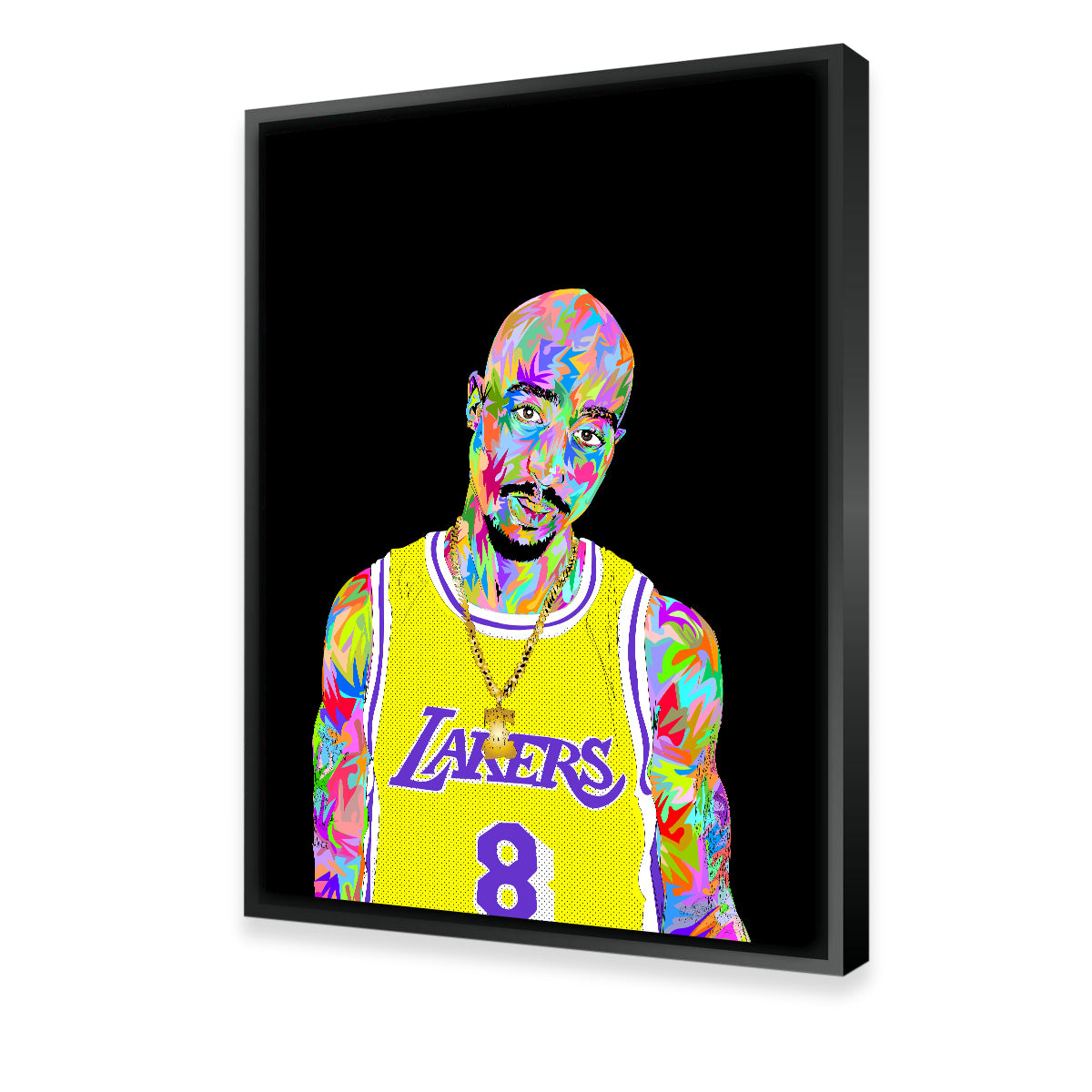 Tupac Kobe Wall Art