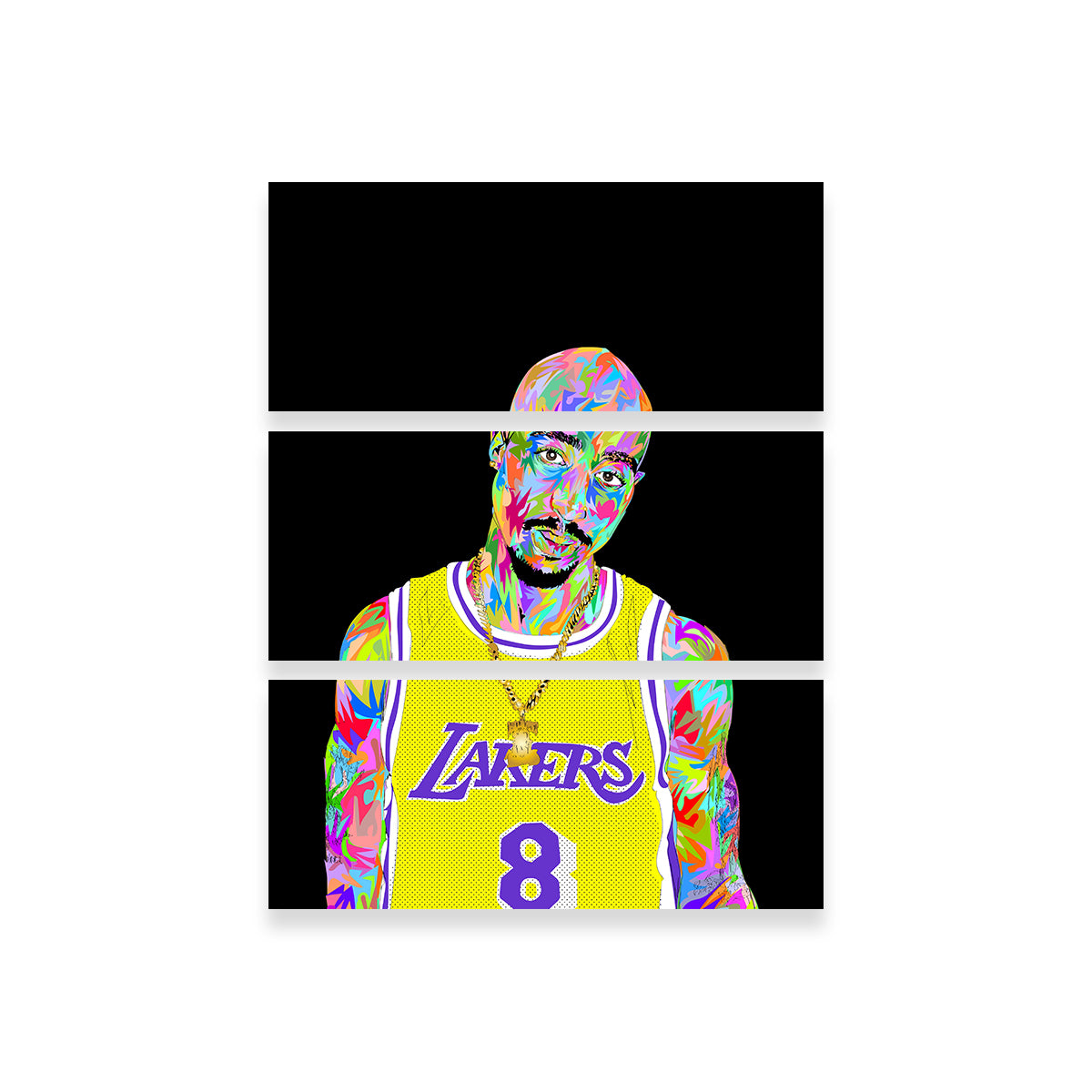Tupac Kobe Wall Art