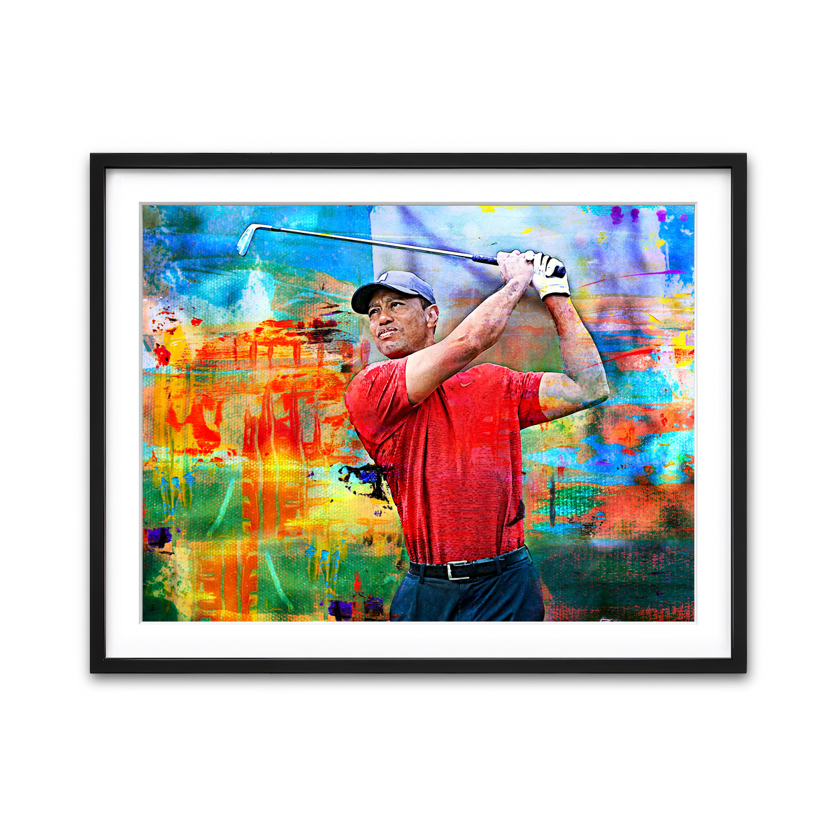 Framed Print 4x3 Black