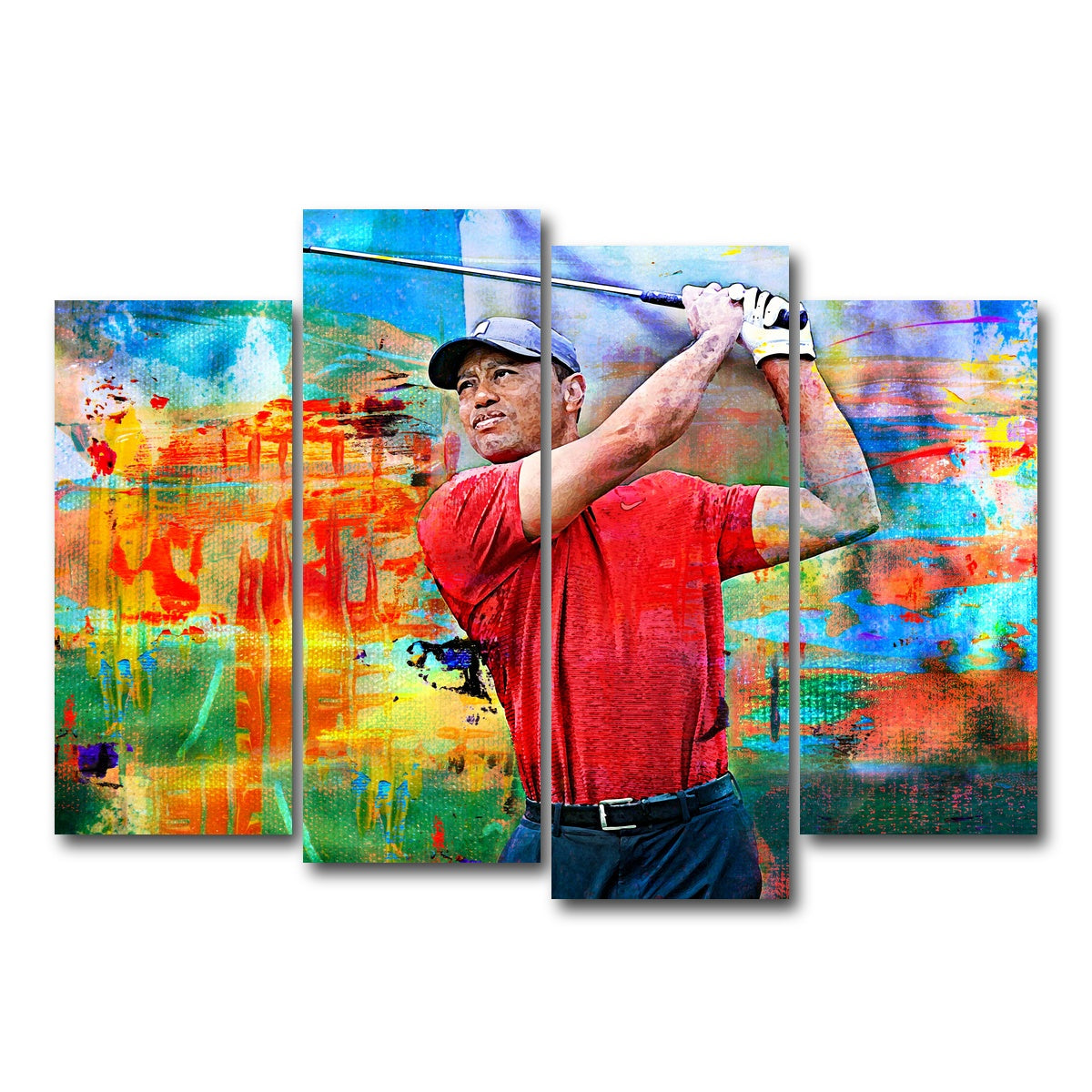 AUTO-MOCKUP WHITE | TW Canvas | 4 Piece | Gallery Wrap Canvas | group=4_normal