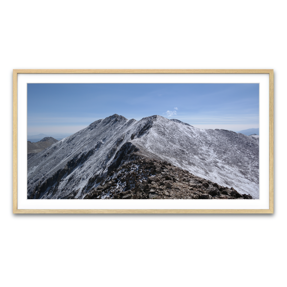 Framed Print 2x1 Natural