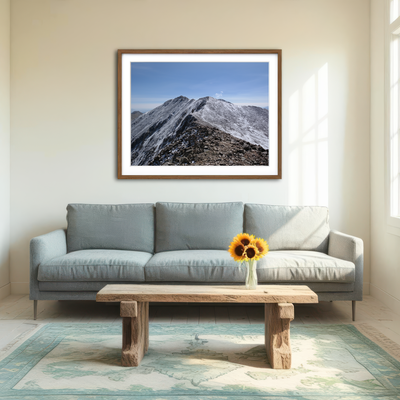 AUTO-MOCKUP ROOM | Tabeguache Peak Wall Art