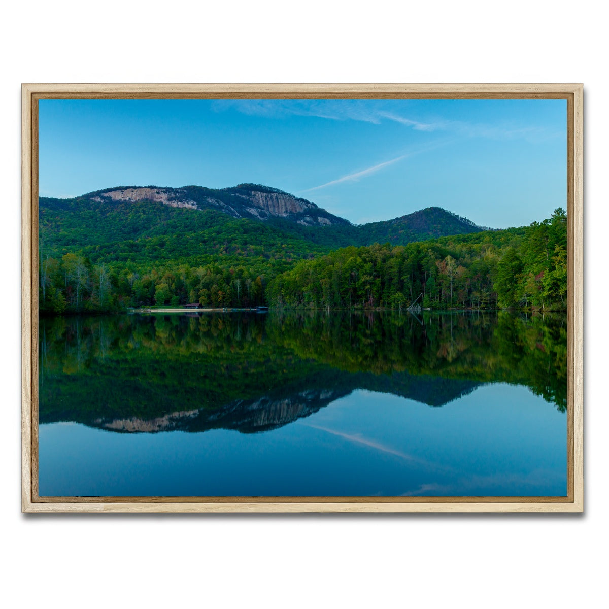 AUTO-MOCKUP WHITE | Table Rock SC | 1 Piece | Natural Framed Canvas | group=4x3