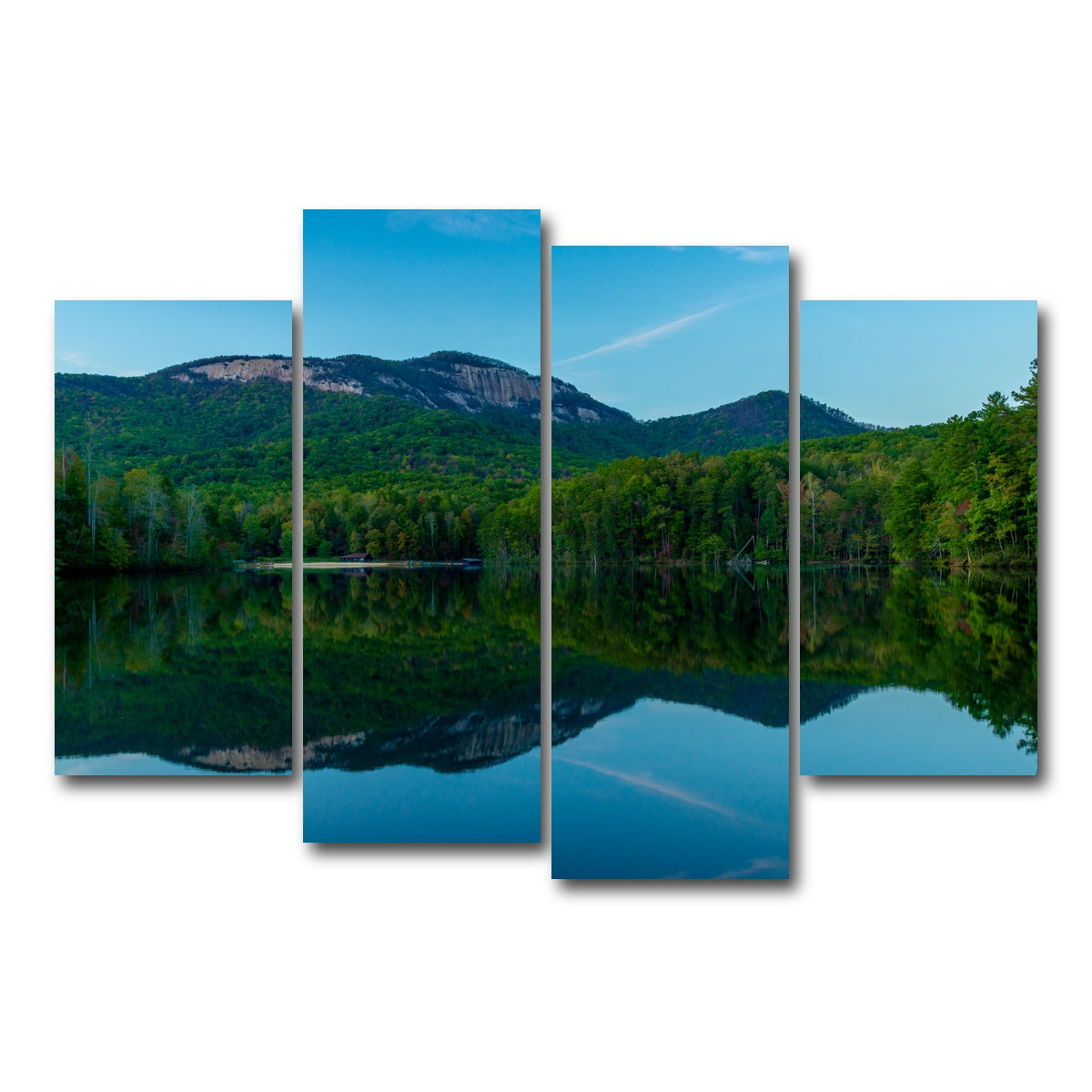 AUTO-MOCKUP WHITE | Table Rock SC | 4 Piece | Gallery Wrap Canvas | group=4_short