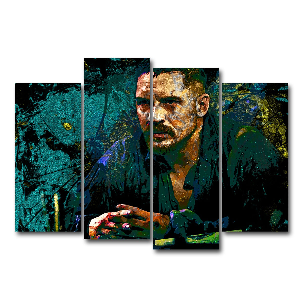 AUTO-MOCKUP WHITE | Taboo | 4 Piece | Gallery Wrap Canvas | group=4_normal