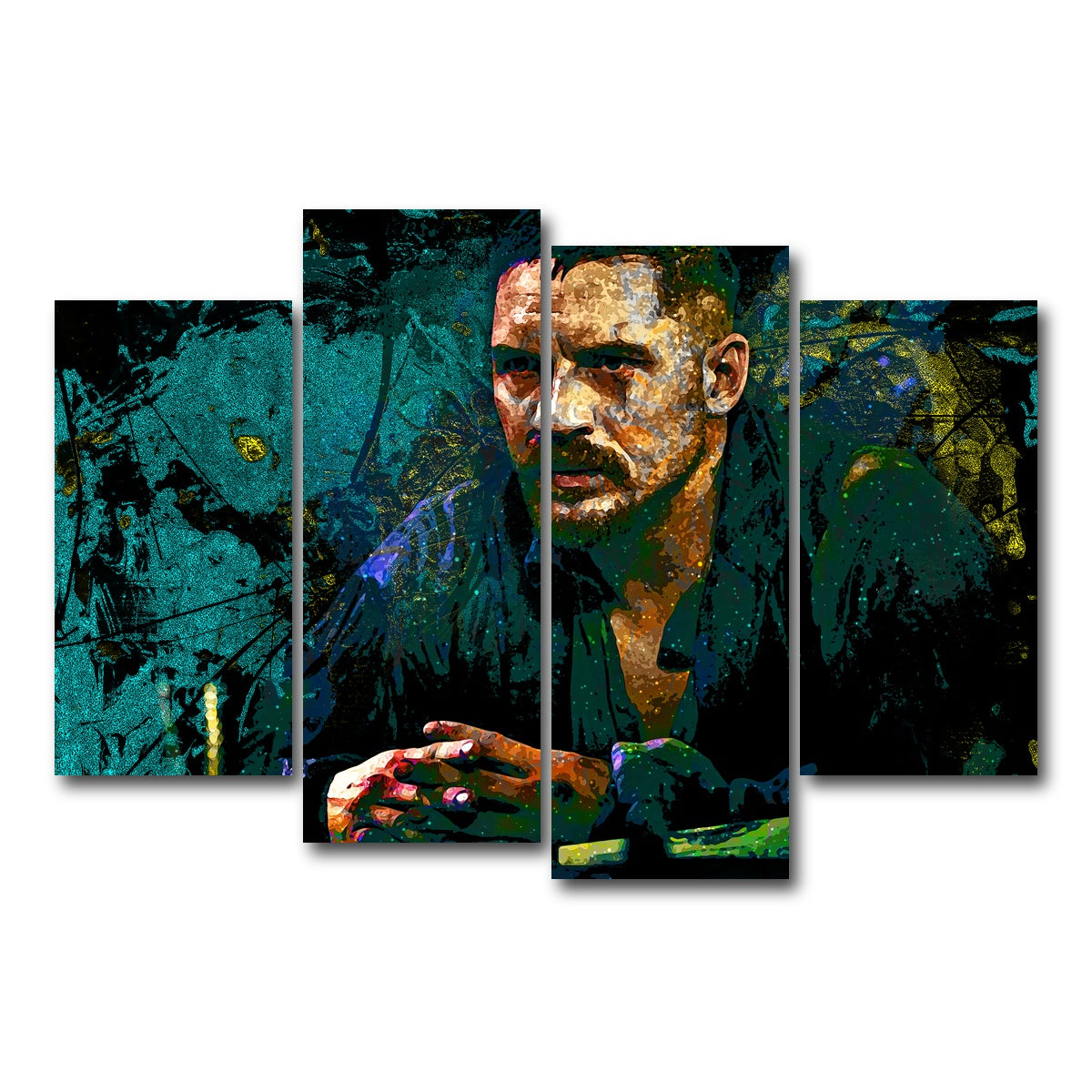 AUTO-MOCKUP WHITE | Taboo | 4 Piece | Gallery Wrap Canvas | group=4_short