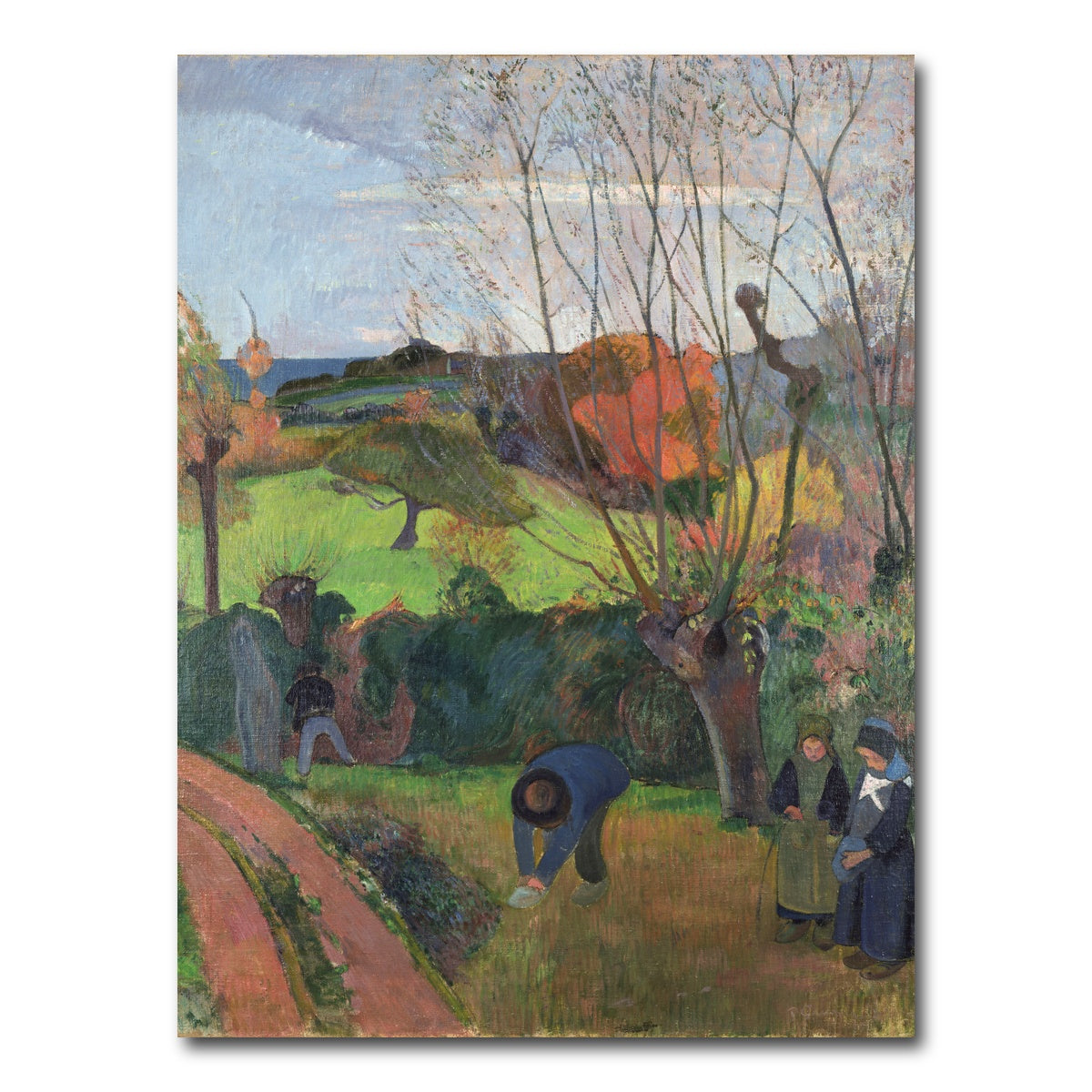 AUTO-MOCKUP WHITE | Tahitian landscape | 1 Piece | Gallery Wrap Canvas | group=3x4