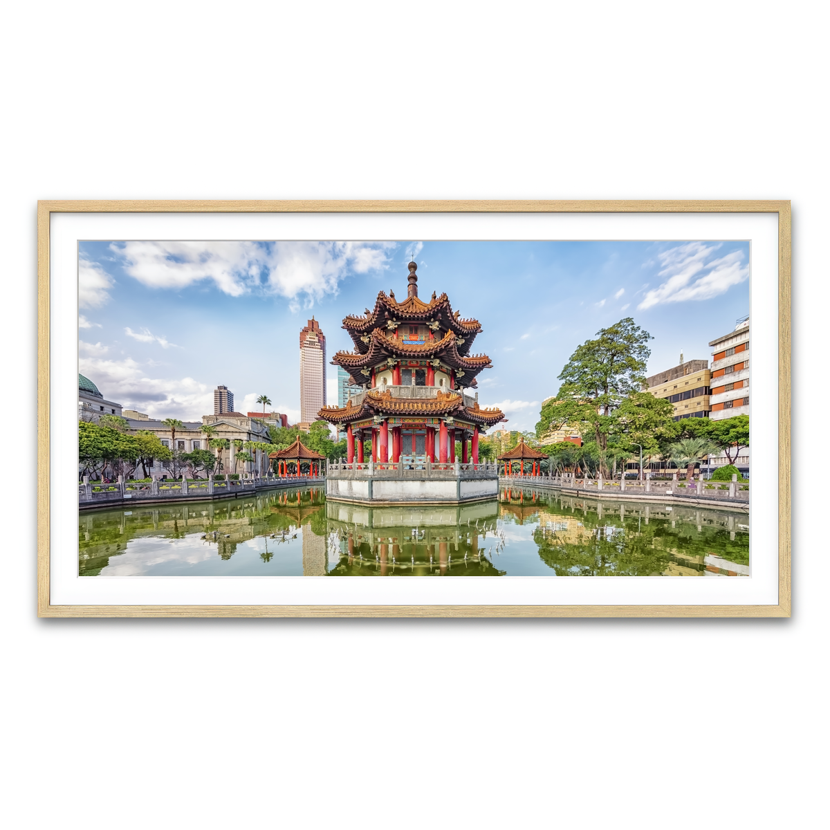 Framed Print 2x1 Natural