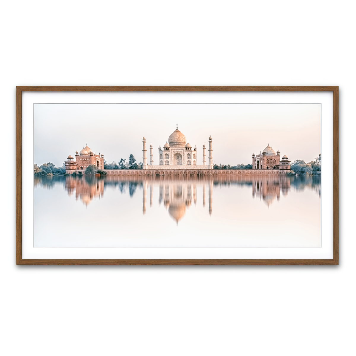 Framed Print 2x1 Walnut