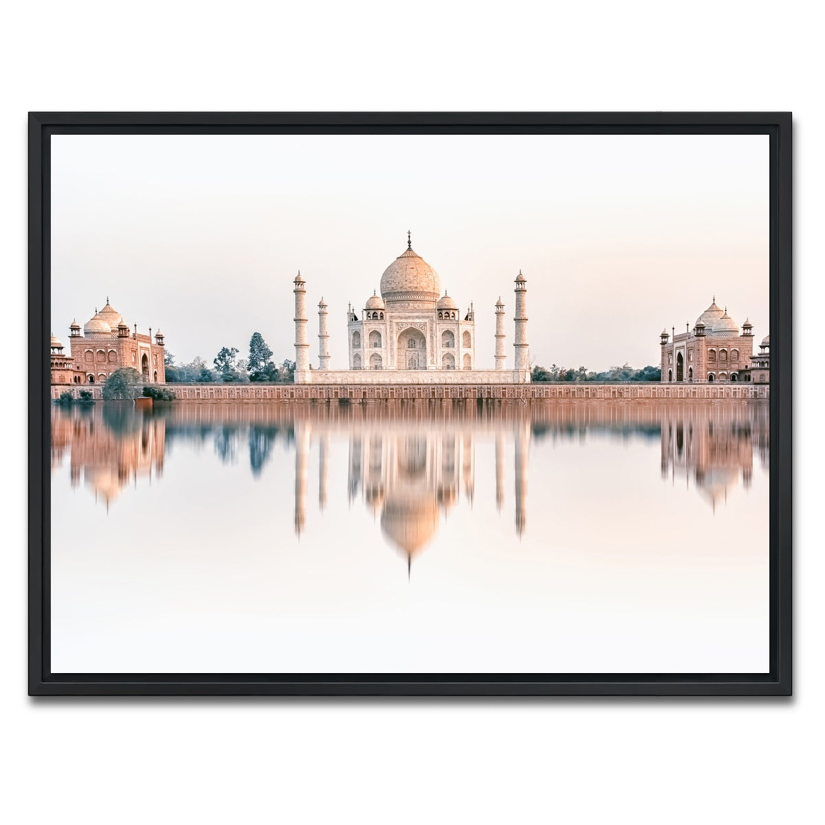 AUTO-MOCKUP WHITE | Taj Dream | 1 Piece | Black Framed Canvas | group=4x3