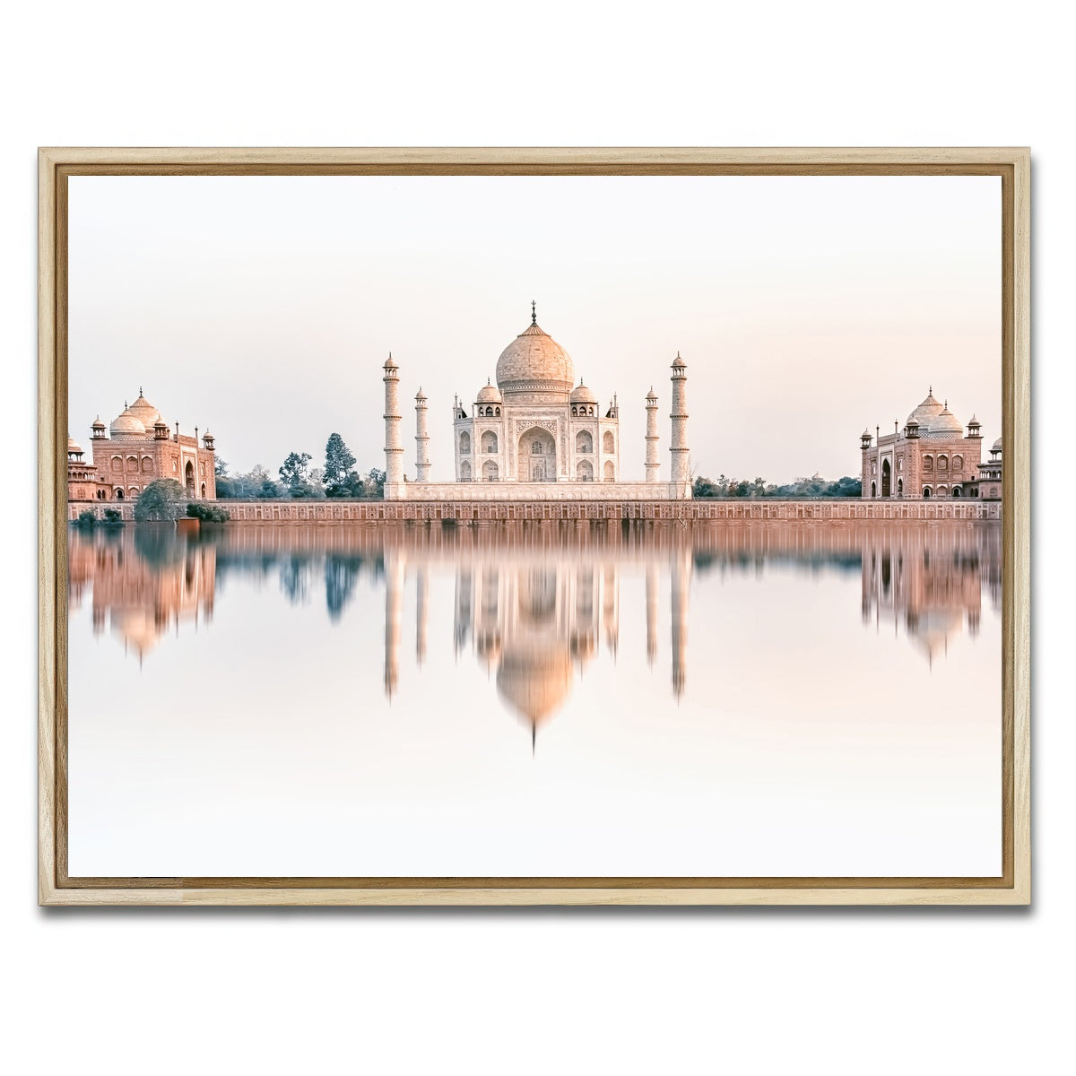 AUTO-MOCKUP WHITE | Taj Dream | 1 Piece | Natural Framed Canvas | group=4x3