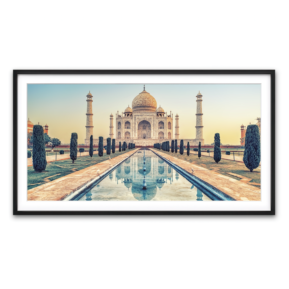 Framed Print 2x1 Black