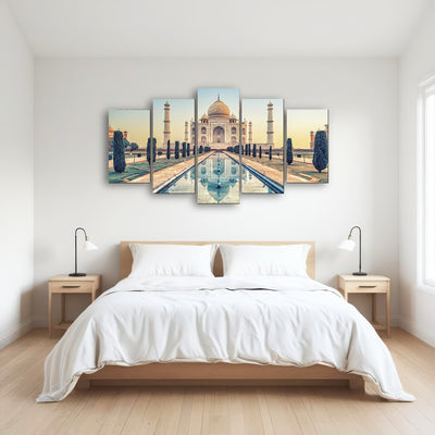 AUTO-MOCKUP ROOM | Taj Mahal Mausoleum