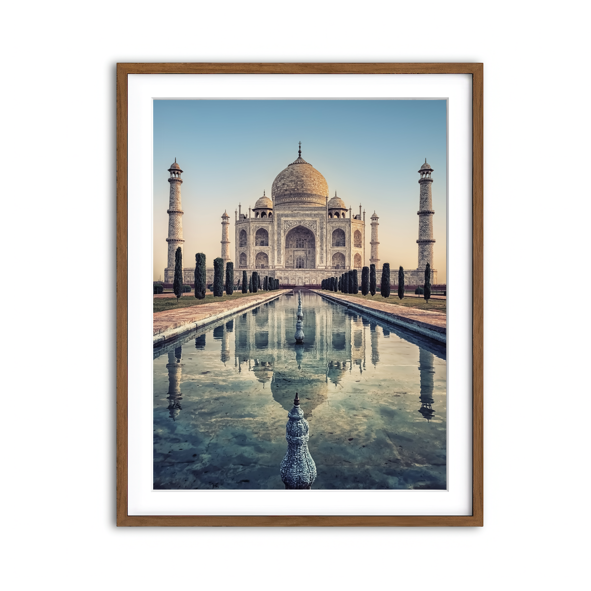 Framed Print 3x4 Walnut