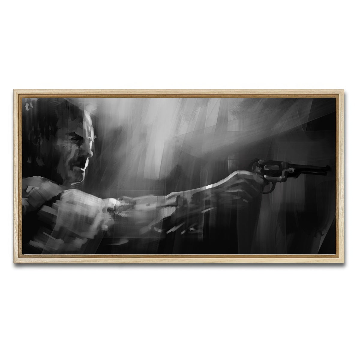 AUTO-MOCKUP WHITE | Take Aim | 1 Piece | Natural Framed Canvas | group=2x1