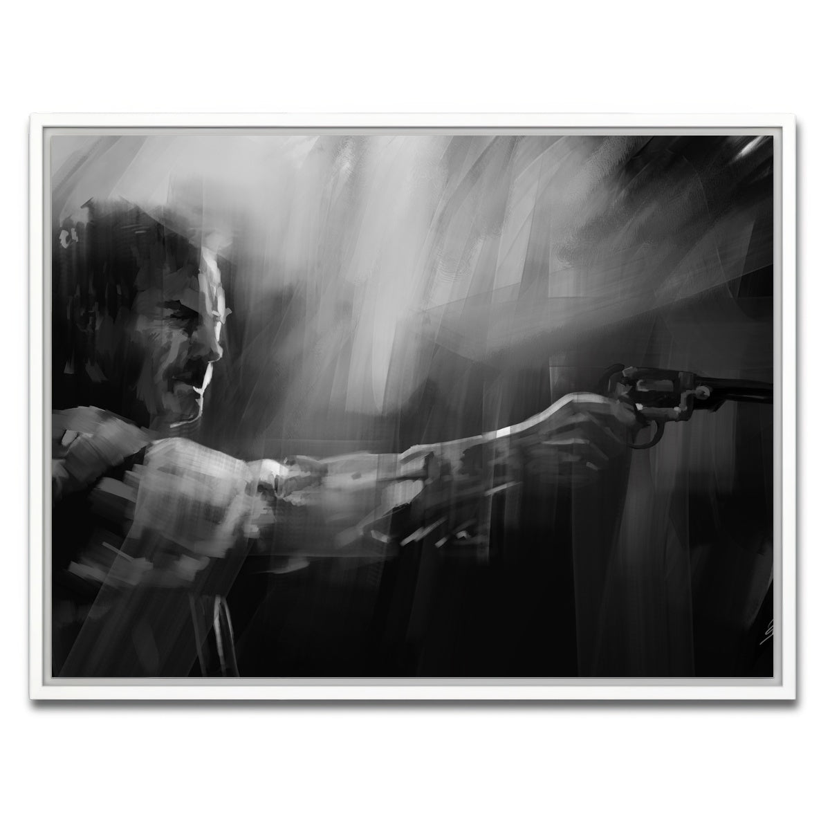AUTO-MOCKUP WHITE | Take Aim | 1 Piece | White Framed Canvas | group=4x3
