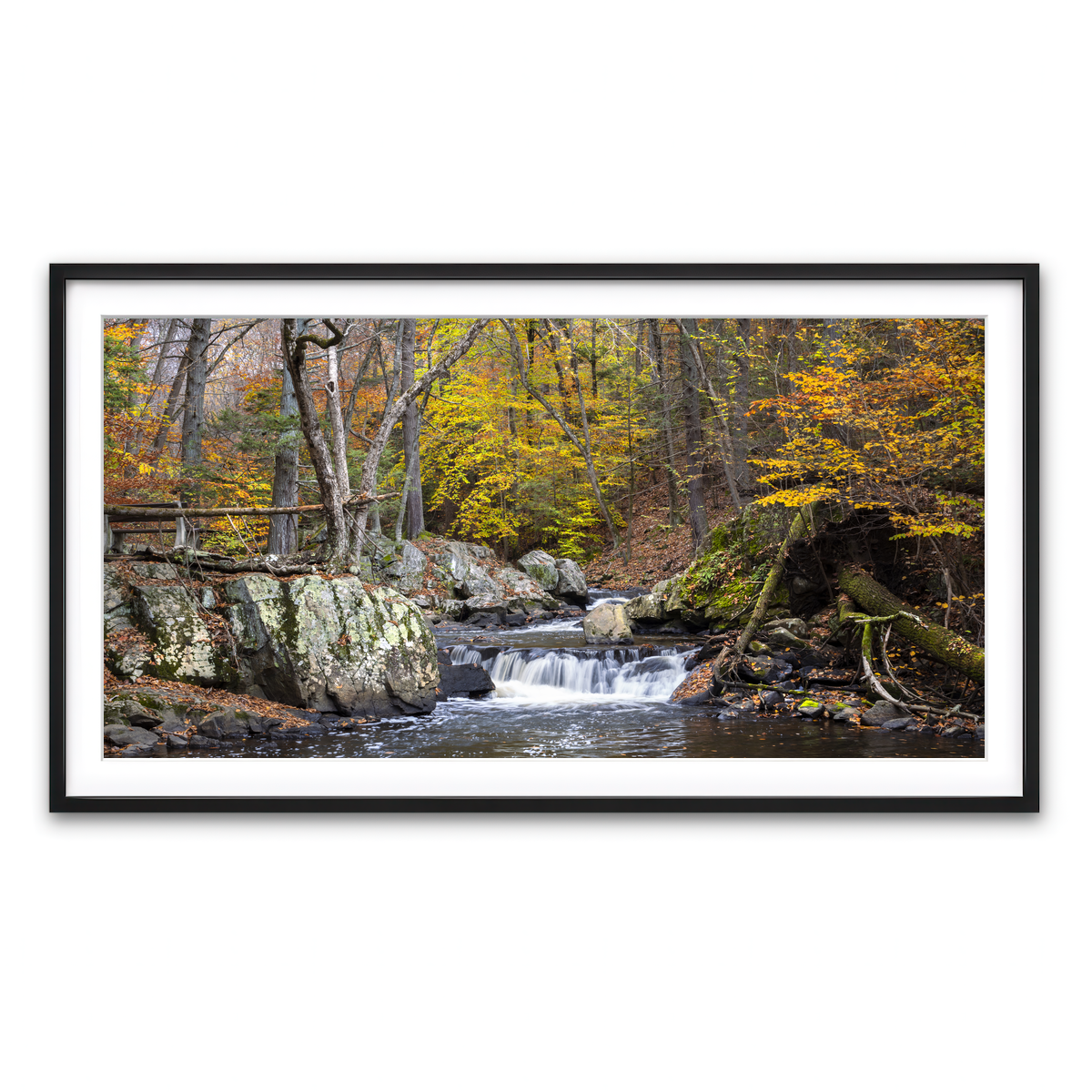 Framed Print 2x1 Black