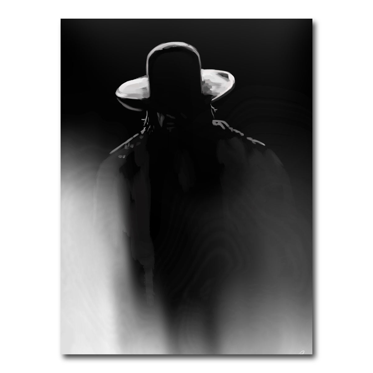 AUTO-MOCKUP WHITE | Taker in Shadow | 1 Piece | Gallery Wrap Canvas | group=3x4