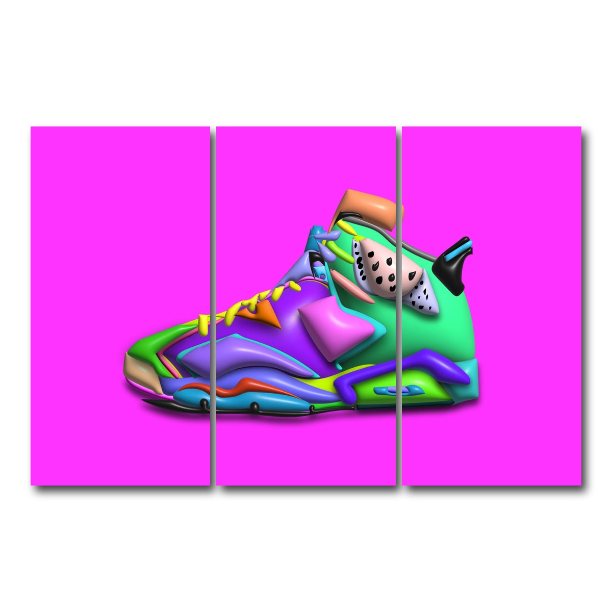 AUTO-MOCKUP WHITE | Takun Jordan | 3 Piece | Gallery Wrap Canvas | group=12x24