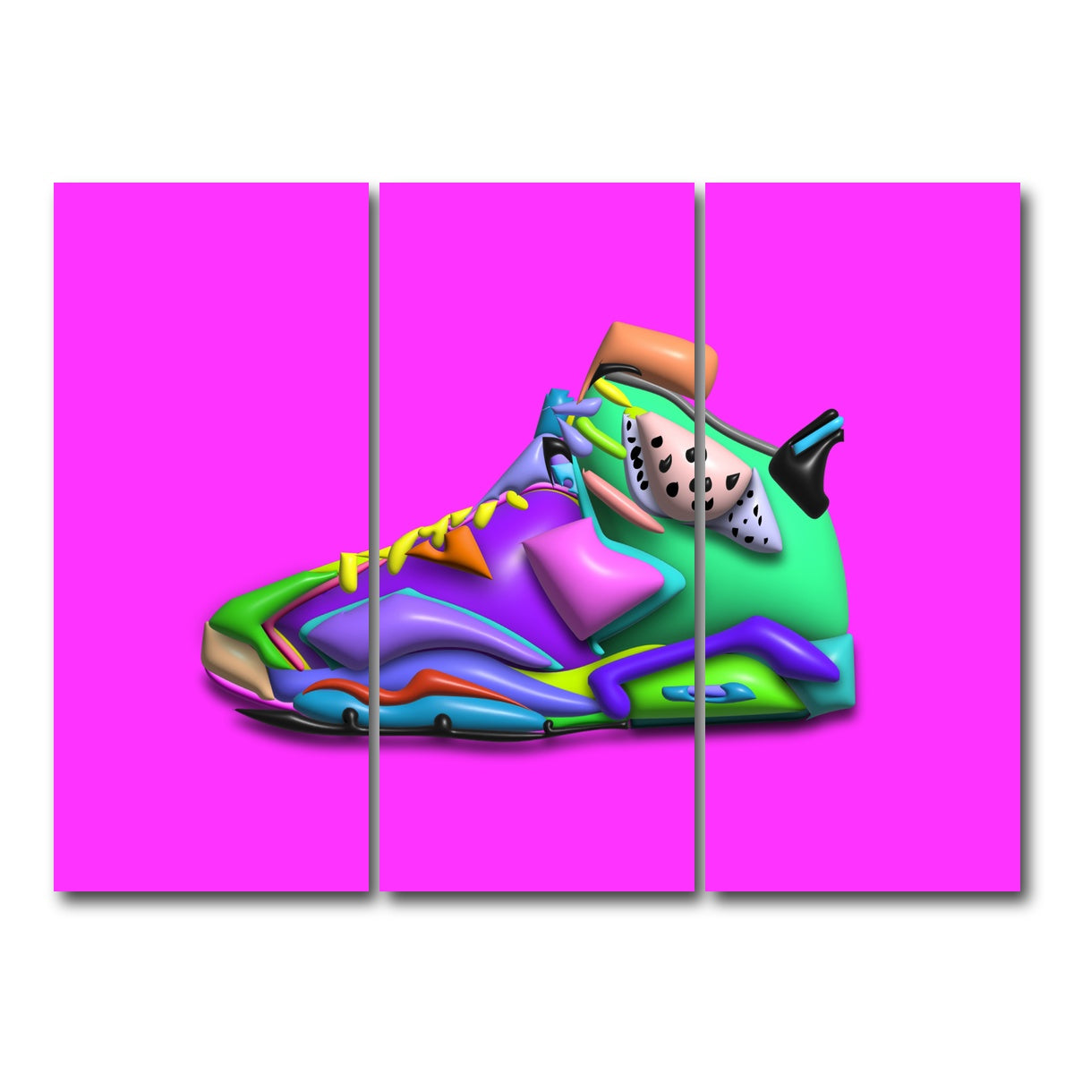 AUTO-MOCKUP WHITE | Takun Jordan | 3 Piece | Gallery Wrap Canvas | group=8x18